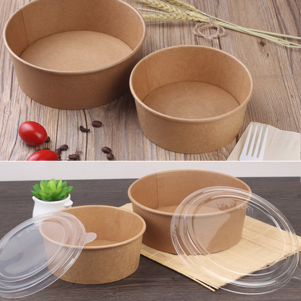 Meal Prep Bowl - 20pcs Kraft Paper Bowls Meal Prep
