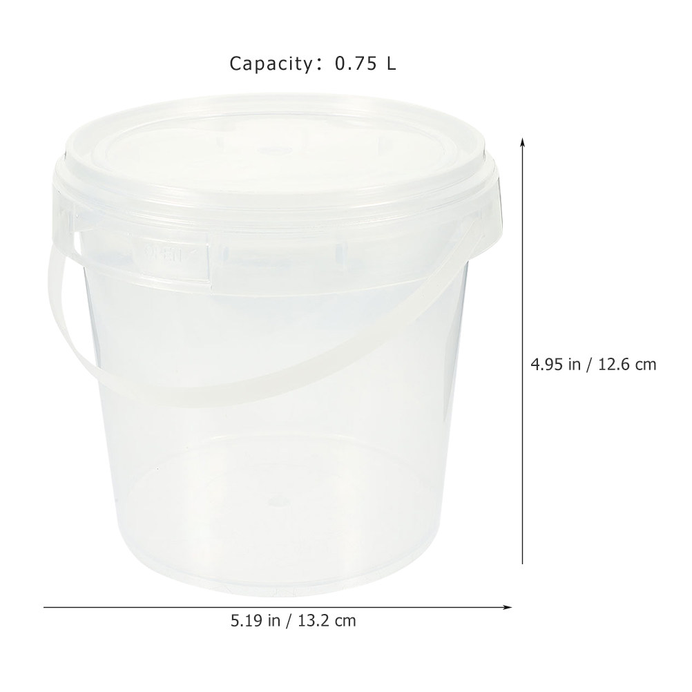 6Pcs Clear Food-Grade Plastic  - Meal Prep With Rice recension och pris